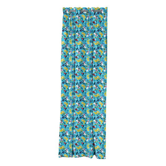 Κουρτίνα με 8 Μεταλλικούς Κρίκους Art 6191 Tweety 180x250εκ Εμπριμέ