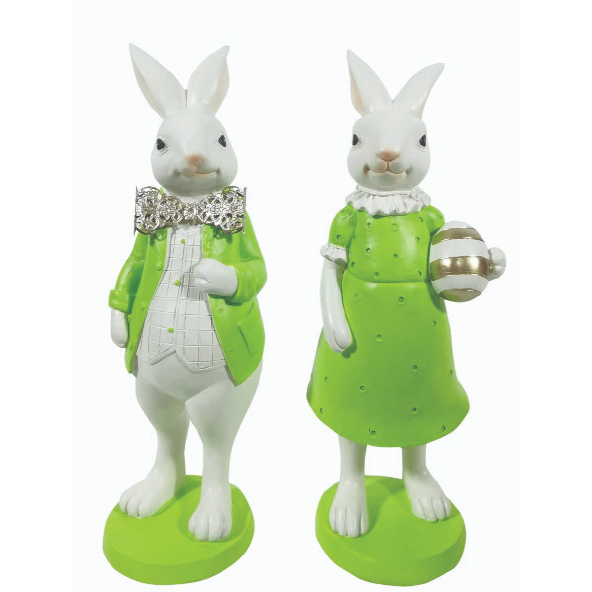 Λαγoυδάκια Ζευγάρι Πολυρεζίν Λαχανί 25εκ