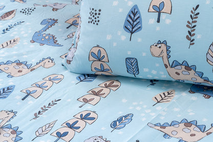 Duvet Set Single Candy Art 6325 160x230cm Light Blue