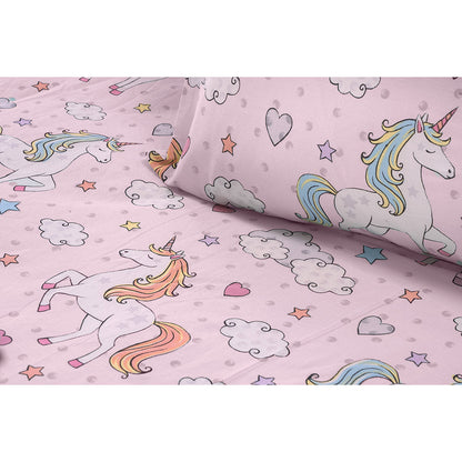 Bloom Art Baby Sheet Set 6328 120x170cm Pink