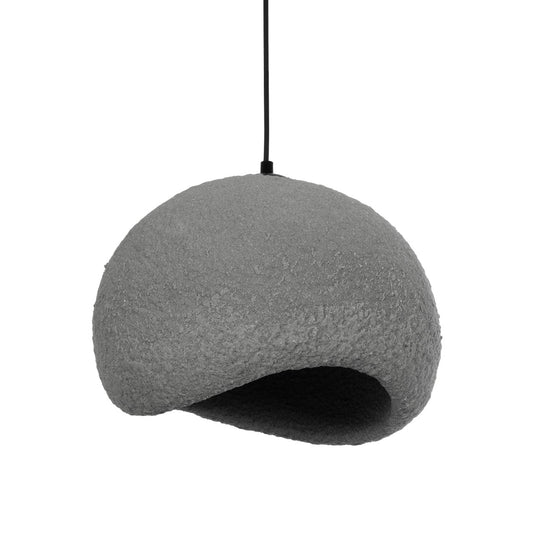 STONE 204-0122 Μοντέρνο Κρεμαστό Φωτιστικό Οροφής με Ντουί 1 x E27 AC 220-240V IP20 - Γκρι - Μ35 x Π31 x Υ26