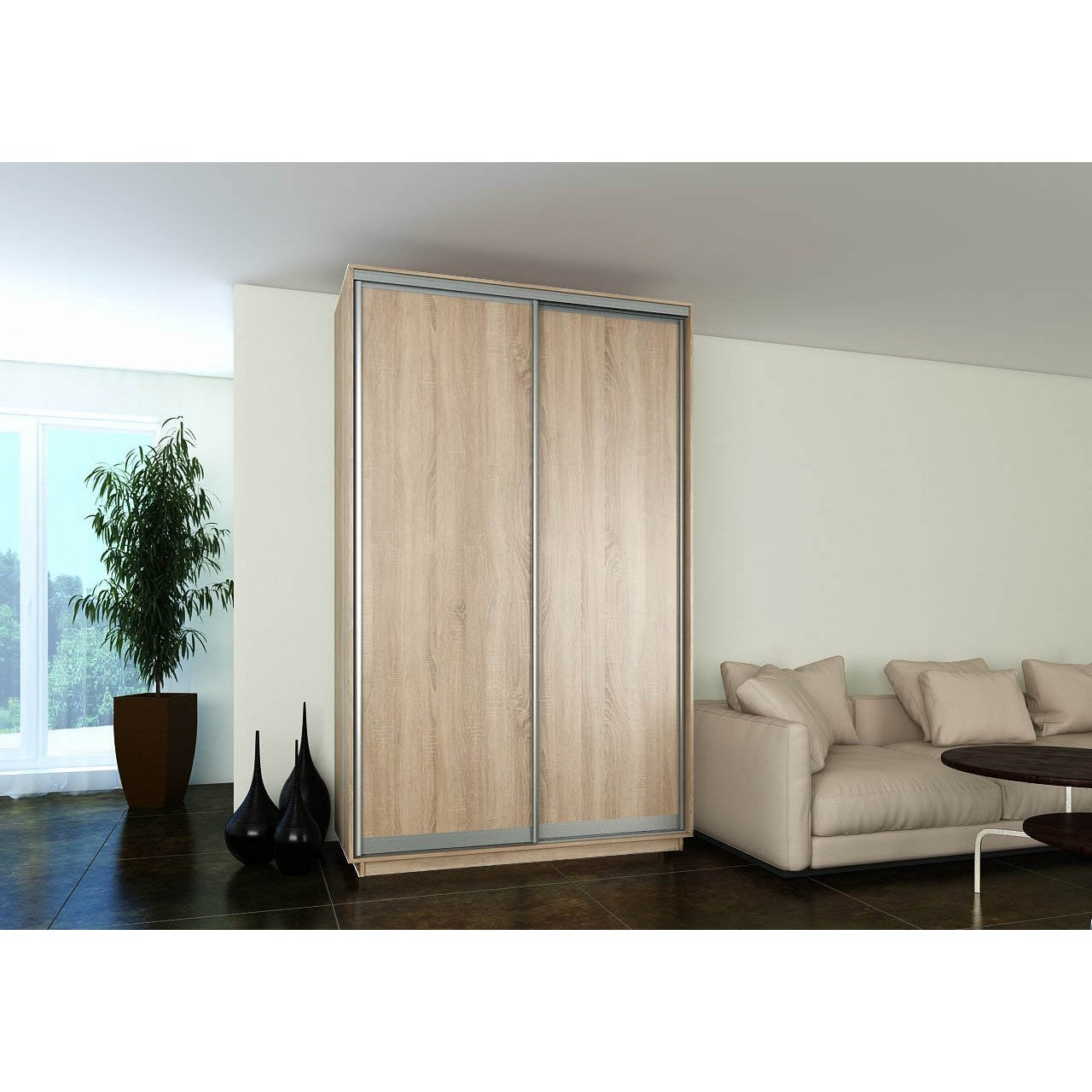 Ντουλάπα Diamont Σονόμα 160x60x220