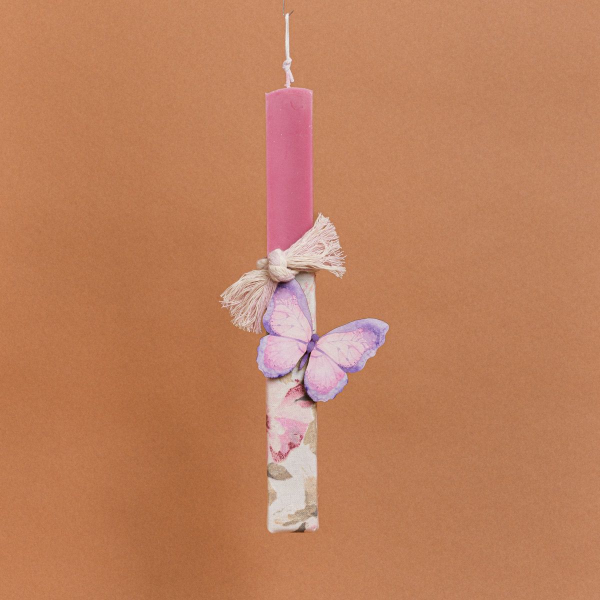 Λαμπάδα Στολισμένη “Πεταλούδα” σε Συσκευασία Δώρου