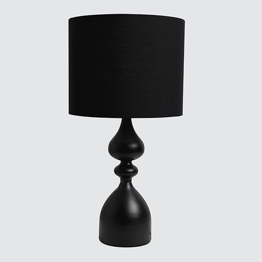 ΕΠΙΤΡΑΠΕΖΙΟ ΦΩΤΙΣΤΙΚΟ ΜΕΤΑΛΛΙΚΟ ΜΑΥΡΟ 26x26x56