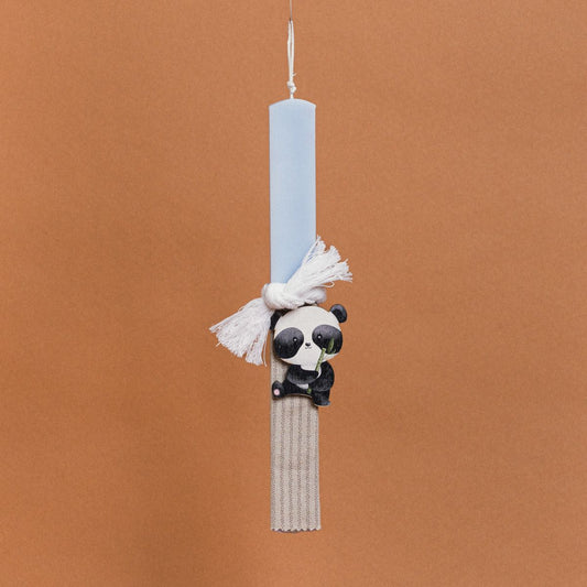 Λαμπάδα Στολισμένη “Panda” σε Συσκευασία Δώρου