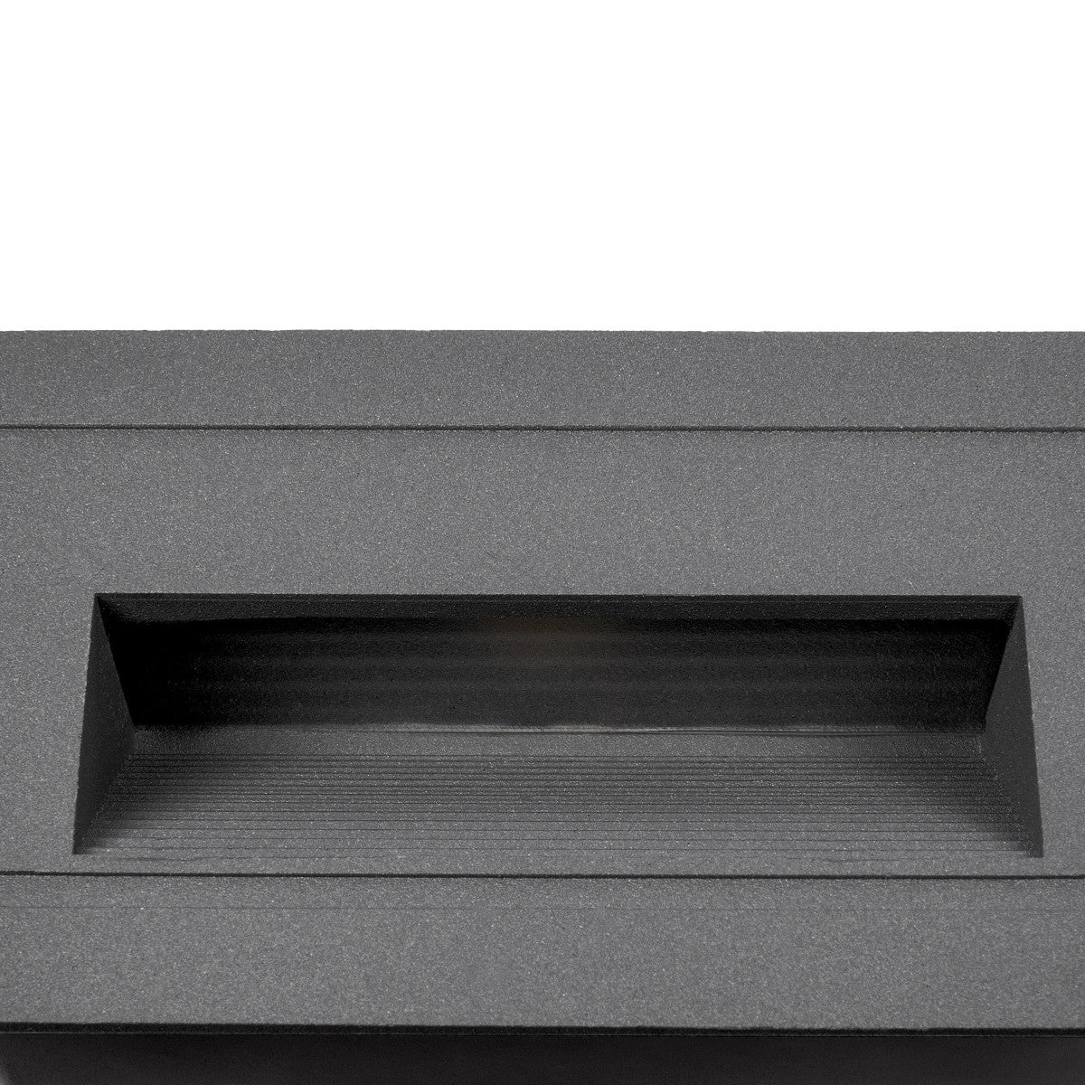 STEPART KLV-101-0081 Χωνευτό Φωτιστικό Σκαλοπατιού / Διαδρόμου LED 3W 375lm 45° AC 220-240V Αδιάβροχο IP65 Θερμό Λευκό 2700K - Lumileds SMD Chip & TÜV SÜD Driver - Γκρι Ανθρακί Ματ - Μ10.5 x Π4.5 x Υ6 / Q9.12 x 4.49