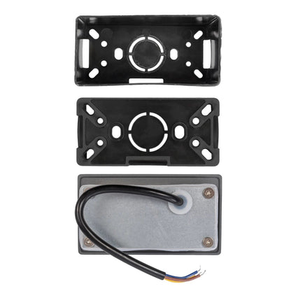 STEPART KLV-101-0081 Χωνευτό Φωτιστικό Σκαλοπατιού / Διαδρόμου LED 3W 375lm 45° AC 220-240V Αδιάβροχο IP65 Θερμό Λευκό 2700K - Lumileds SMD Chip & TÜV SÜD Driver - Γκρι Ανθρακί Ματ - Μ10.5 x Π4.5 x Υ6 / Q9.12 x 4.49