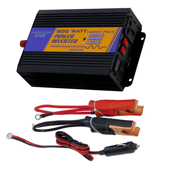 Inverter Τροποποιημένου Ημίτονου 24 Volt DC σε 220 Volt AC 800 Watt 67435