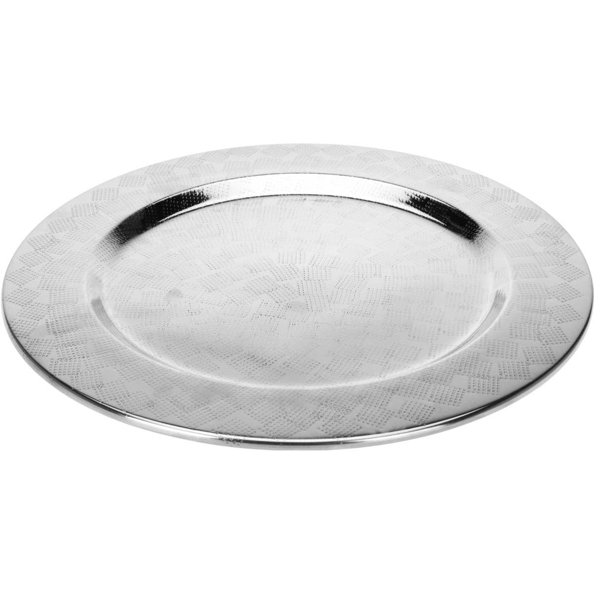 Δίσκος από Ατσάλι Ασημί 33εκ