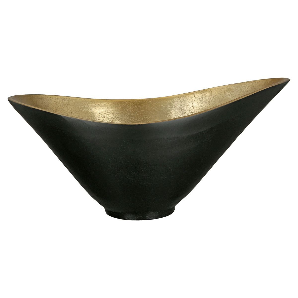 Μπωλ 'Urio' Αλουμίνιο Μαύρο 21.5x38x18