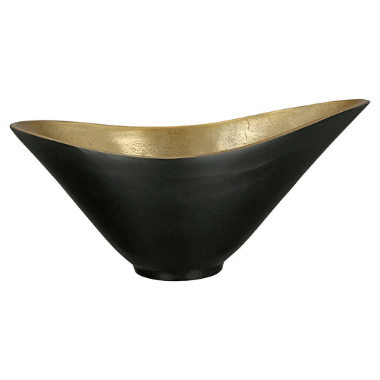 Μπωλ 'Urio' Αλουμίνιο Μαύρο 21.5x38x18