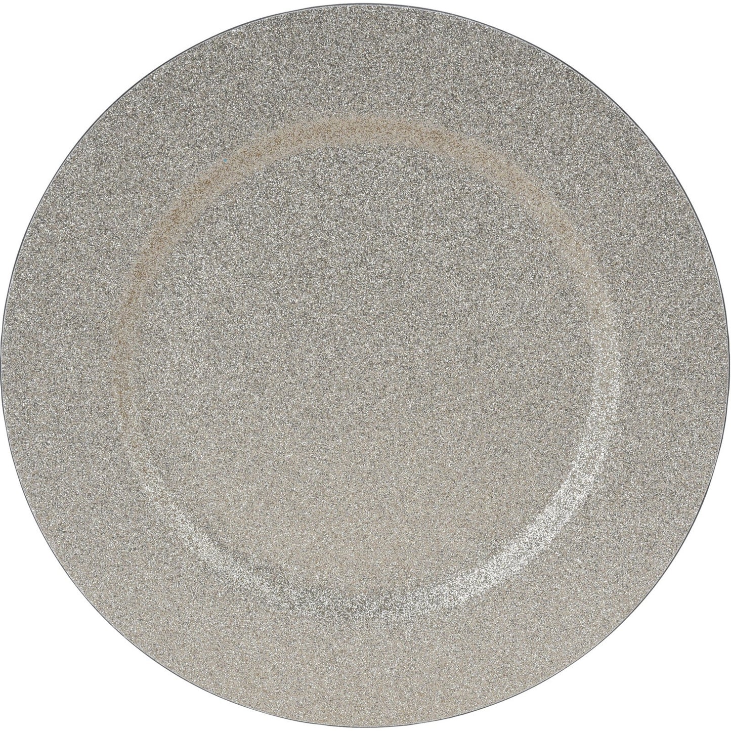 Πιατέλα Πλαστική Σαμπανιζέ με Glitter 33εκ