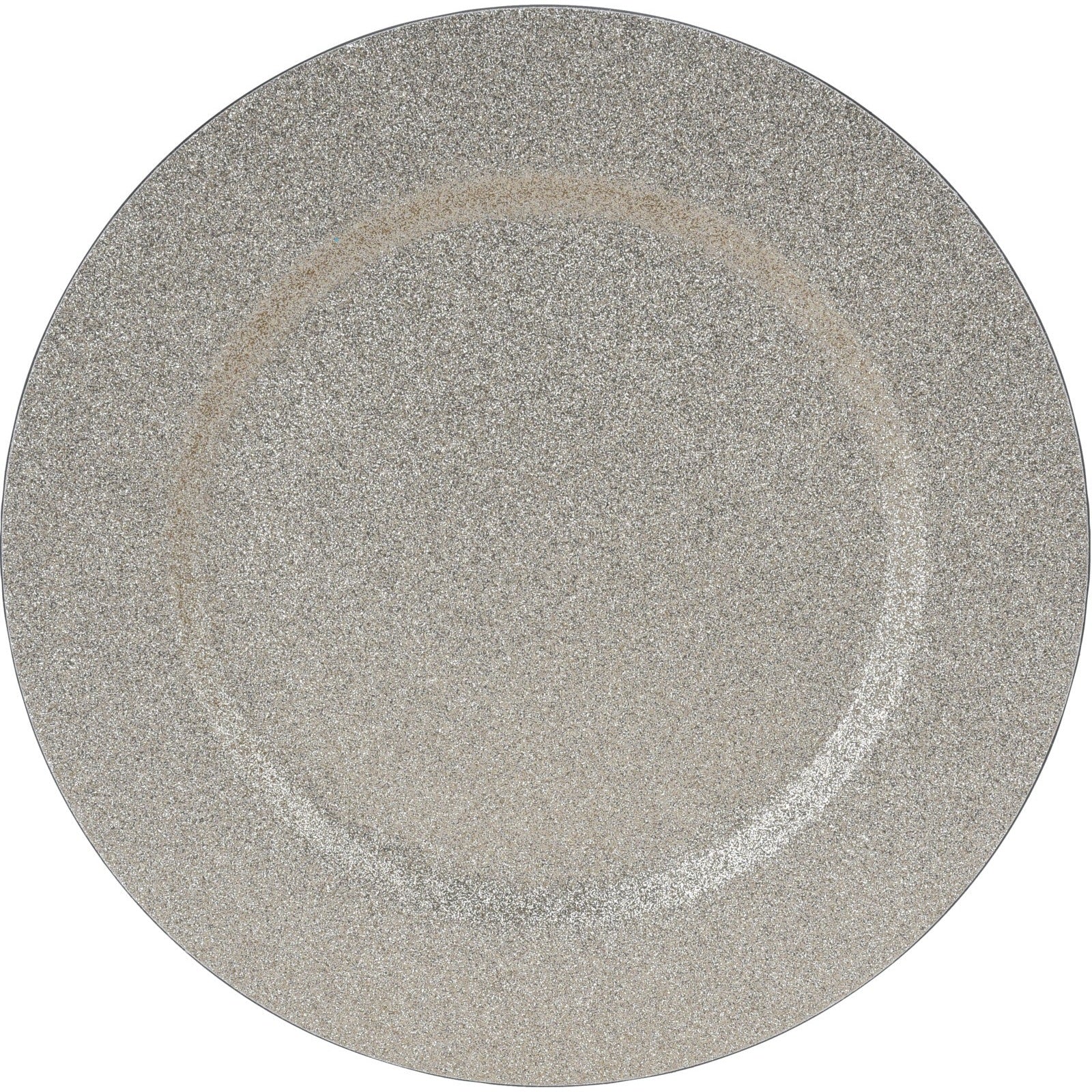 Πιατέλα Πλαστική Σαμπανιζέ με Glitter 33εκ