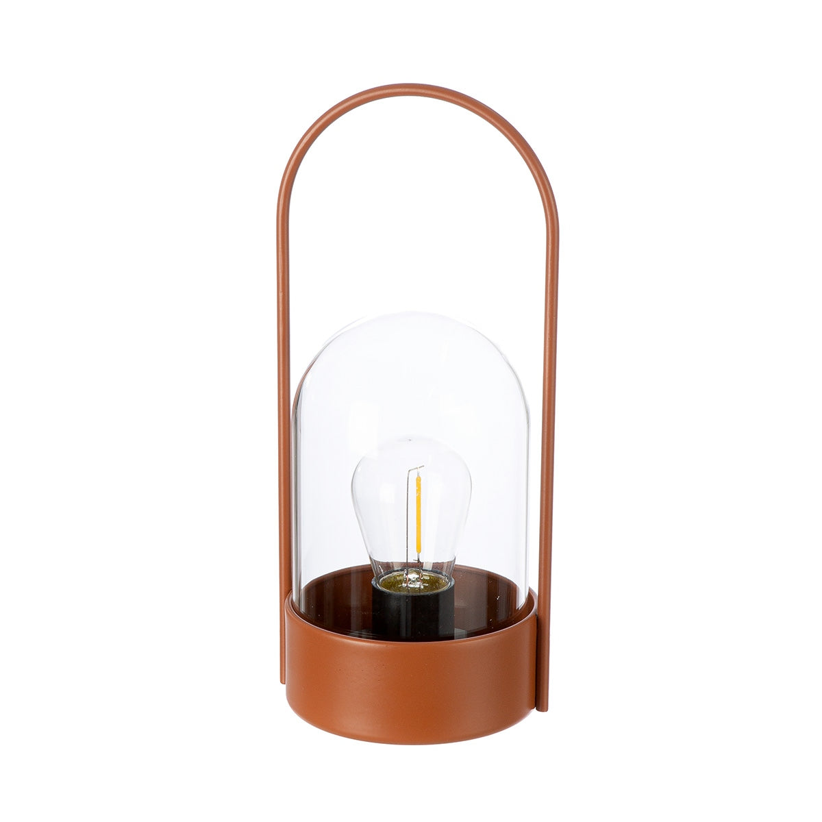 Διακοσμητικό Αντικείμενο (LED) Μεταλλικό Καφέ Γκρι 2 Ποικιλία 11x10x24