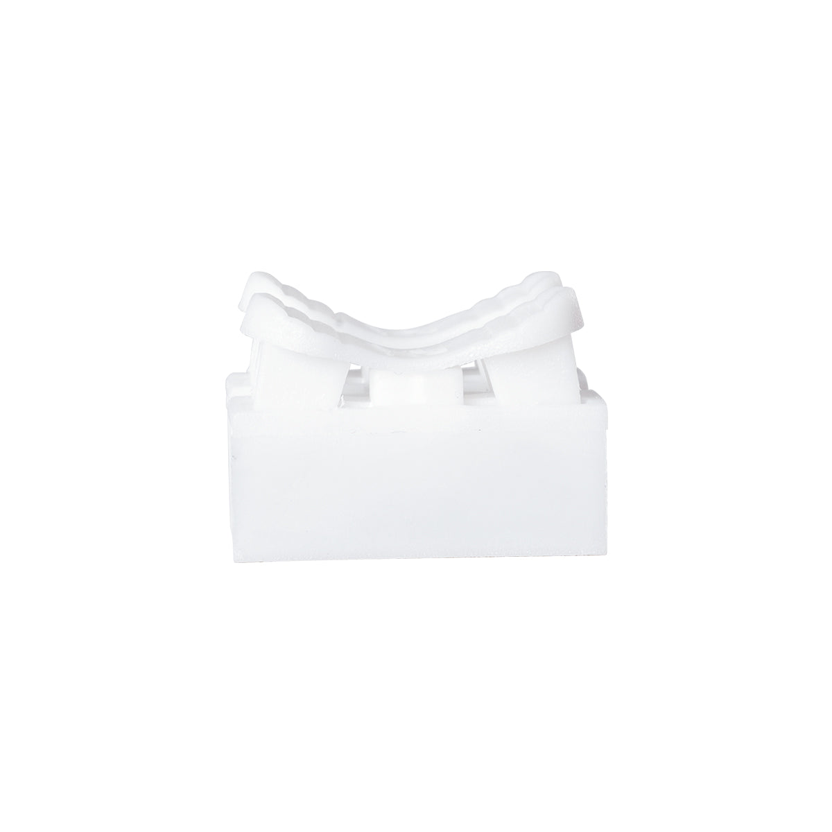 FAST-CONNECT 69905 Διπλή Κλέμα Ταχείας Σύνδεσης & Διακλάδωσης Καλωδίων - 2 x Είσοδοι & 2 x Έξοδοι με Συμβατή Διατομή Καλωδίων 0.2mm² έως 1mm² - 250V 2A Max - Μ2 x Π1.7 x Υ1.3cm - Λευκό - Πακέτο 20 Τεμαχίων