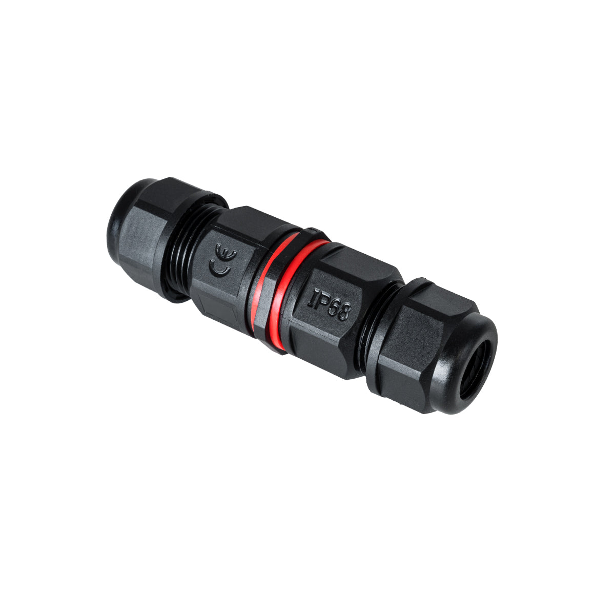 FAST-CONNECT 69919 Διπλός Ι Σύνδεσμος Ταχείας Σύνδεσης & Διακλάδωσης Καλωδίων - 1 x Είσοδος & 1 x Έξοδος - Εσωτερική Διπλή Κλέμα με Συμβατή Διατομή Καλωδίων 2 x 0.5mm² έως 2 x 1.5mm² - 450V 16A Max Αδιάβροχο IP68 - Μαύρο - Μ9 x Π2.5 x Υ2.5