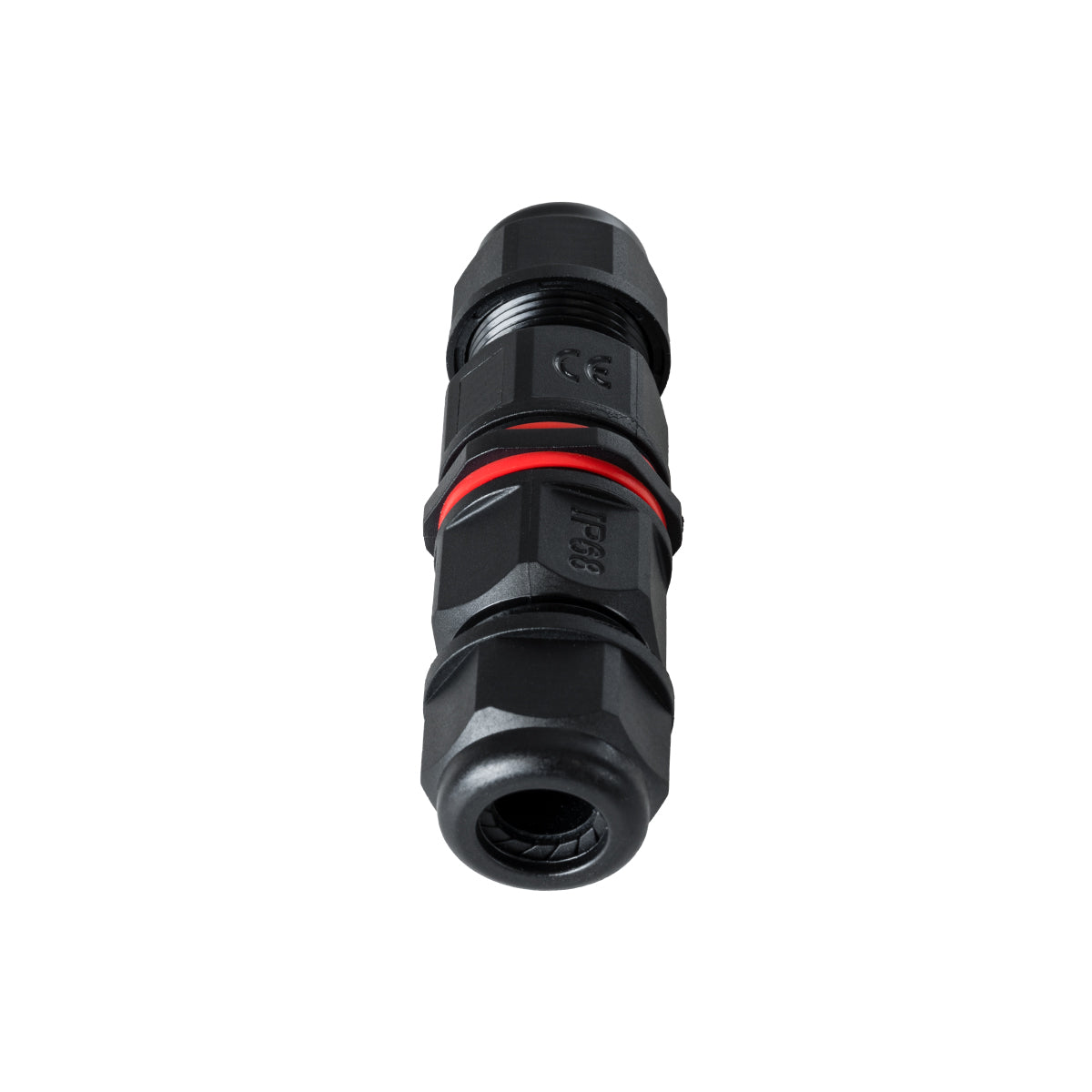 FAST-CONNECT 69919 Διπλός Ι Σύνδεσμος Ταχείας Σύνδεσης & Διακλάδωσης Καλωδίων - 1 x Είσοδος & 1 x Έξοδος - Εσωτερική Διπλή Κλέμα με Συμβατή Διατομή Καλωδίων 2 x 0.5mm² έως 2 x 1.5mm² - 450V 16A Max Αδιάβροχο IP68 - Μαύρο - Μ9 x Π2.5 x Υ2.5