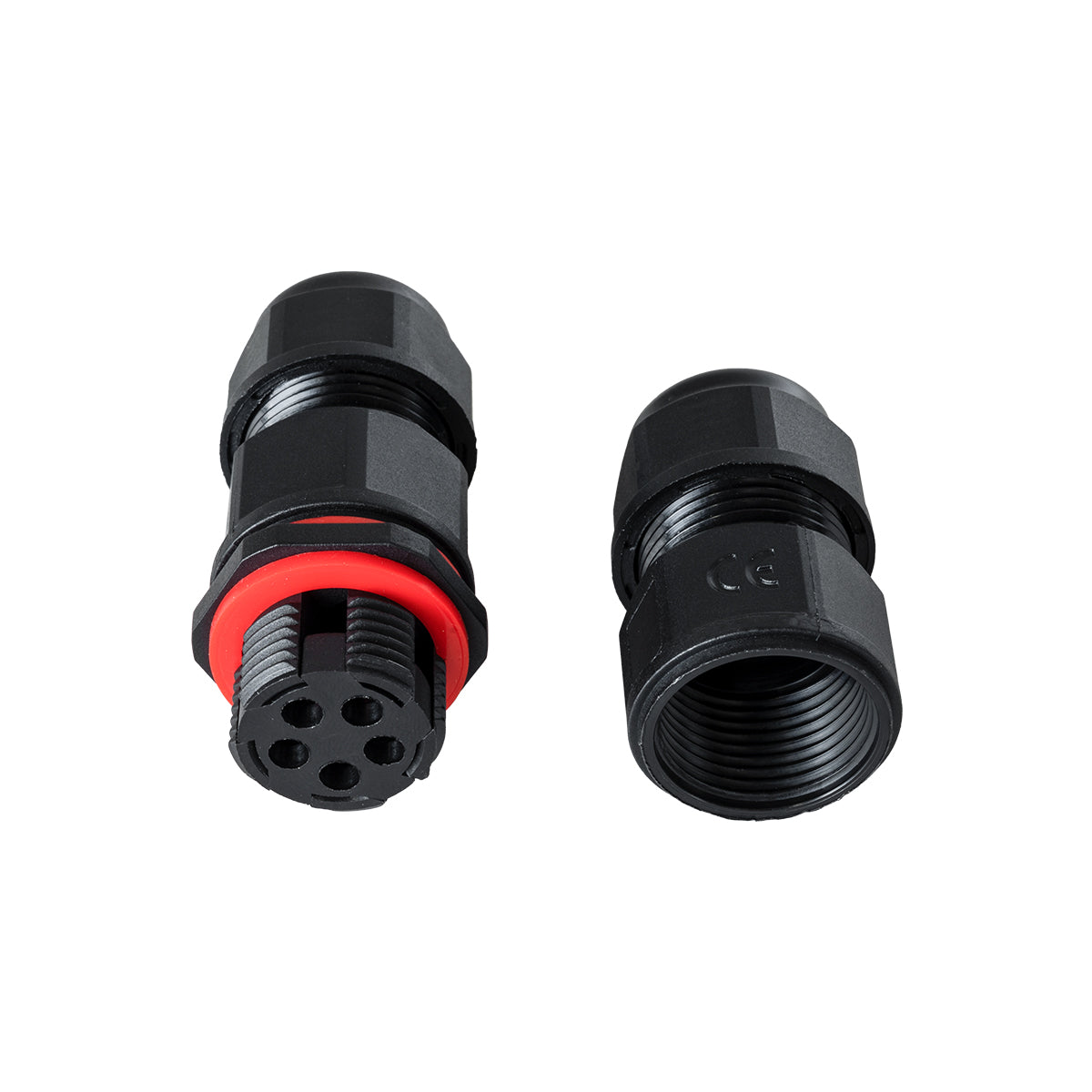 FAST-CONNECT 69919 Διπλός Ι Σύνδεσμος Ταχείας Σύνδεσης & Διακλάδωσης Καλωδίων - 1 x Είσοδος & 1 x Έξοδος - Εσωτερική Διπλή Κλέμα με Συμβατή Διατομή Καλωδίων 2 x 0.5mm² έως 2 x 1.5mm² - 450V 16A Max Αδιάβροχο IP68 - Μαύρο - Μ9 x Π2.5 x Υ2.5