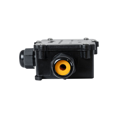 FAST-CONNECT 69922 Τριπλό Υ Αδιάβροχο IP68 Κυτίο Ταχείας Σύνδεσης & Διακλάδωσης Καλωδίων - 3 x Είσοδοι - Εσωτερική Τριπλή Κλέμα με Συμβατή Διατομή Καλωδίων 3 x 0.5mm² έως 3 x 2.5mm² - 450V 41A Max - Μ14 x Π9.5 x Υ4cm - Μαύρο