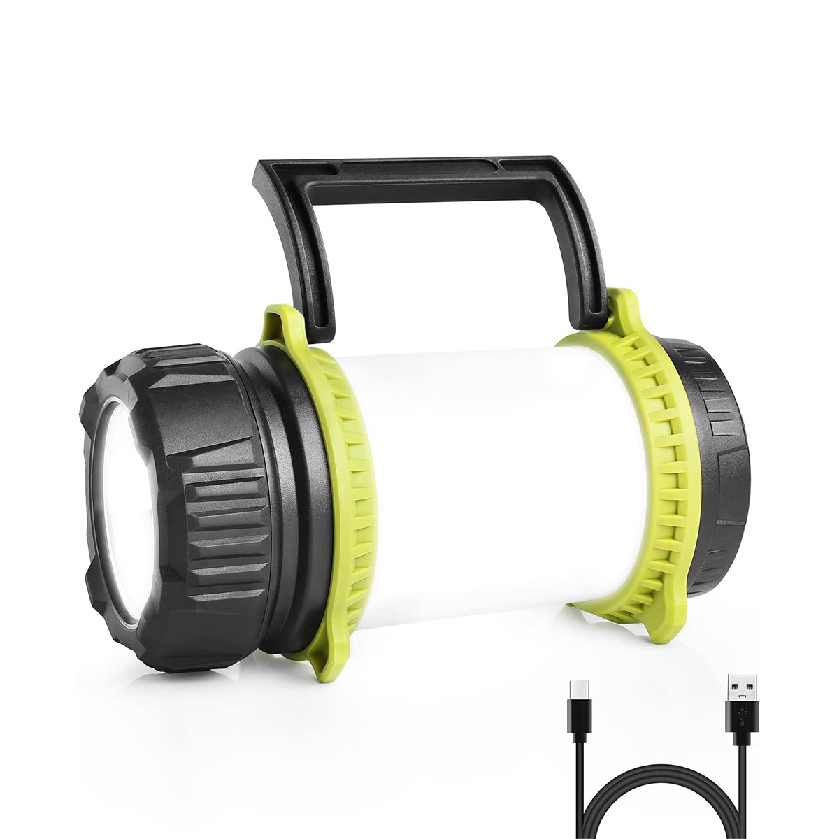 69936 Φορητός Φακός Χειρός Κάμπινγκ LED Osram 10W με Επαναφορτιζόμενη Μπαταρία 2600mAh & Καλώδιο Φόρτισης USB - CCT - Θερμό Λευκό 2700K - Φυσικό Λευκό 4500K - Ψυχρό Λευκό 6000K & Κόκκινο - Φ10 x Υ17cm
