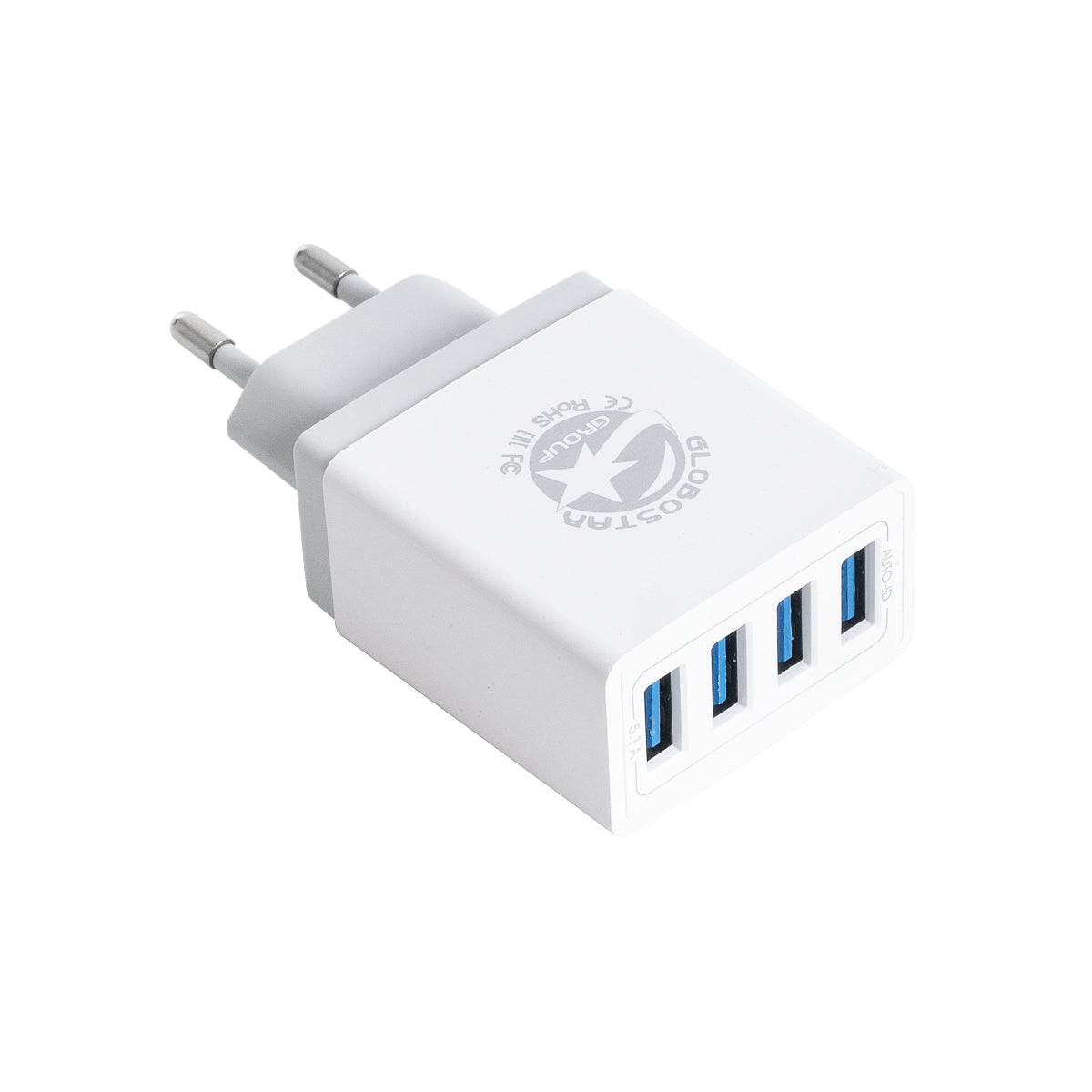 69997 Φορτιστής Πρίζας Charger 4 x Type-A USB Port DC 5V 5.1A Max 5W