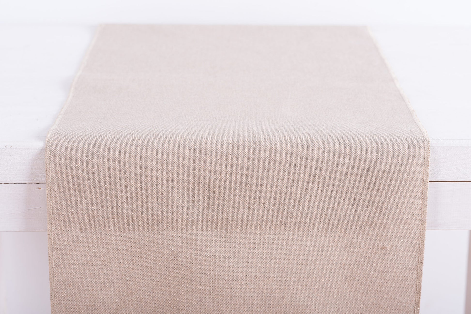 Ράννερ Μπεζ Χρυσό Lurex 32x250εκ