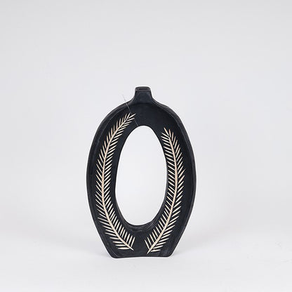 ΒΑΖΟ ΞΥΛΟ ΜΑΥΡΟ 26x7x40