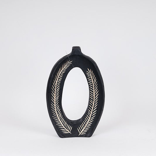 ΒΑΖΟ ΞΥΛΟ ΜΑΥΡΟ 26x7x40