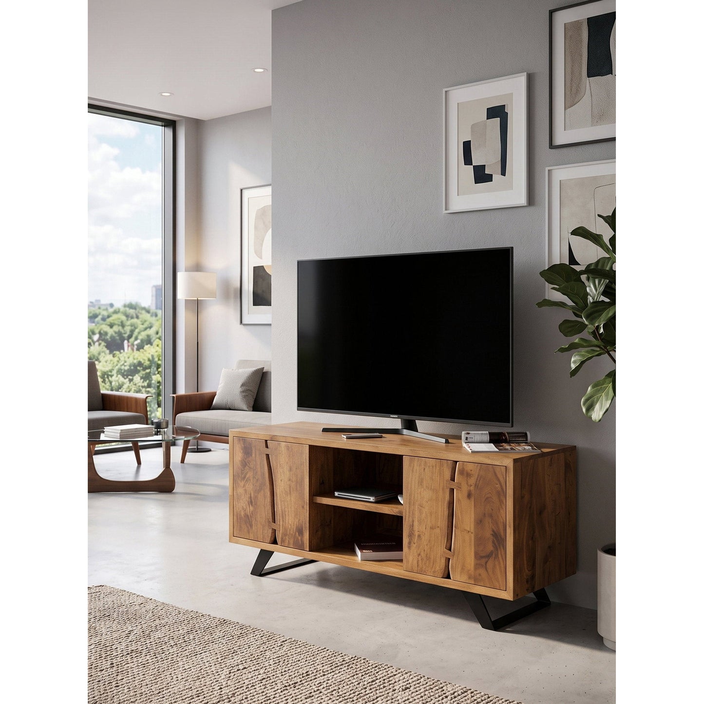 Έπιπλο Τηλεόρασης Deli 135x43x60