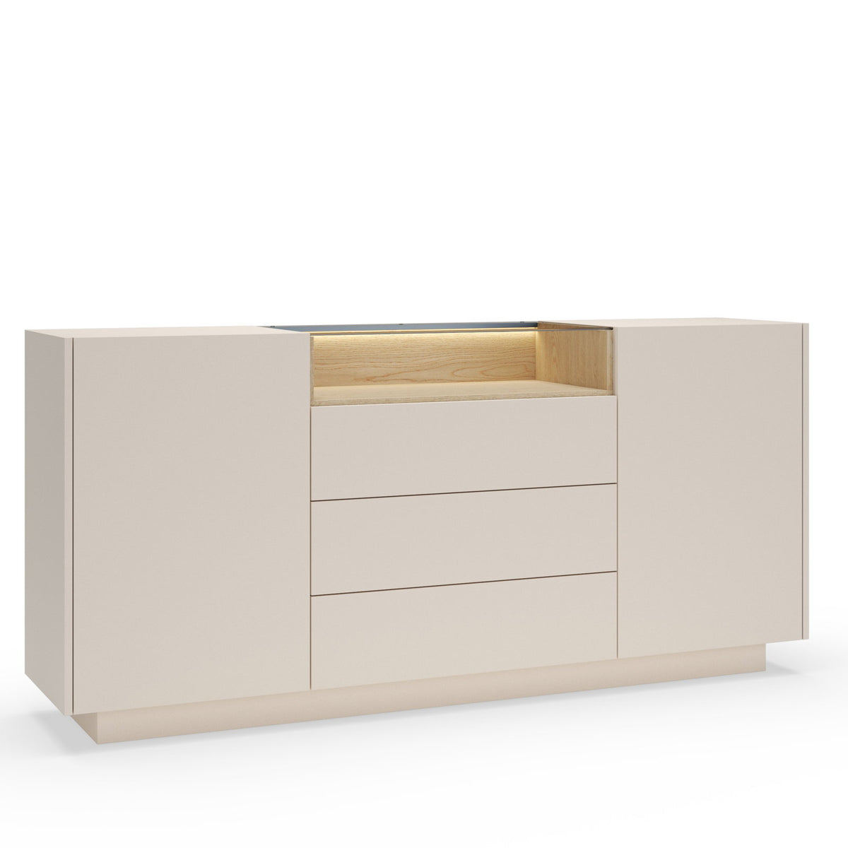 Μπουφές Hori III Μπεζ Ανοιχτό 176.4x39.5x83