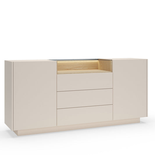 Μπουφές Hori III Μπεζ Ανοιχτό 176.4x39.5x83