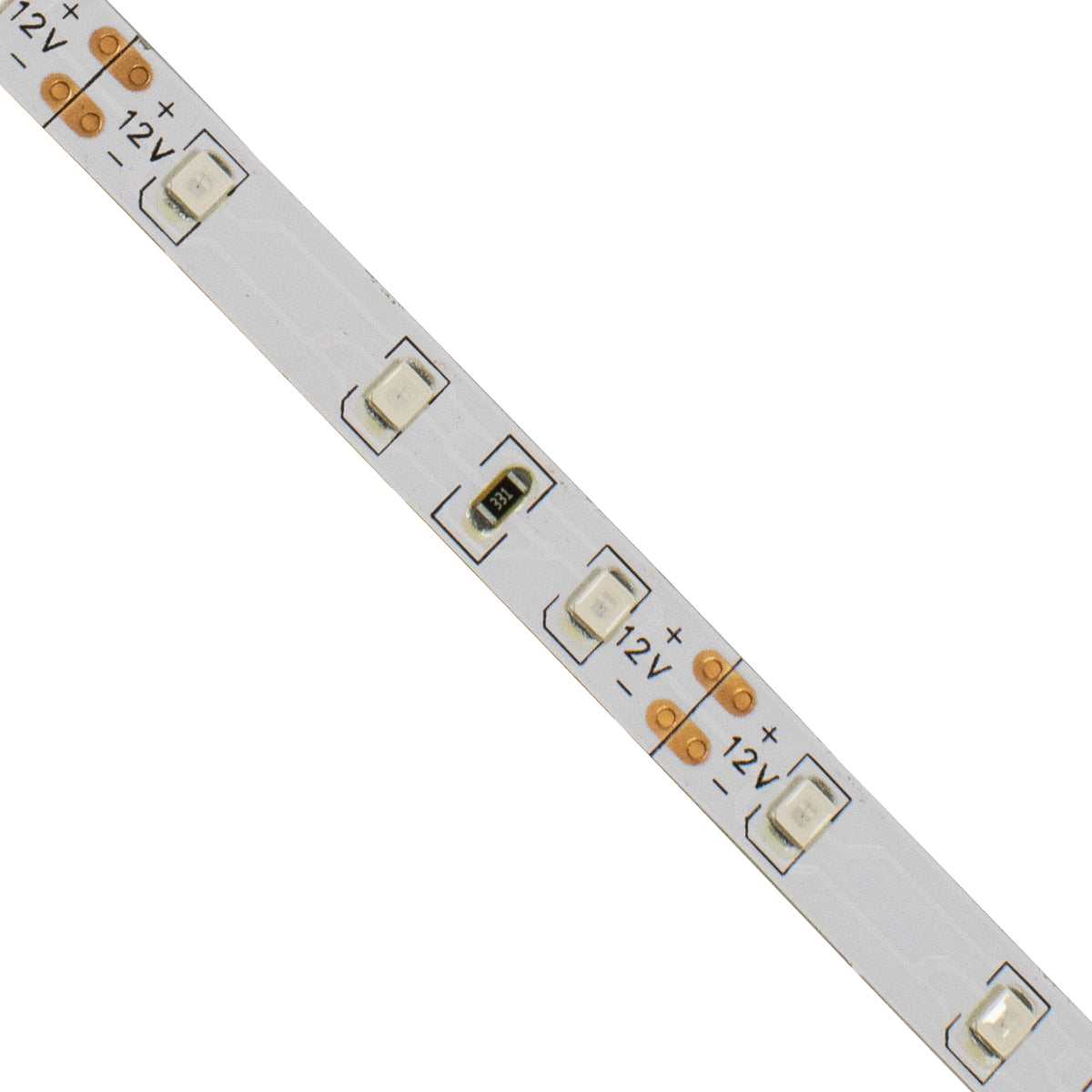 70004 Ταινία LED SMD 2835 5m 4.8W/m 60LED/m 412lm/m 120° DC 12V IP20 Κόκκινο