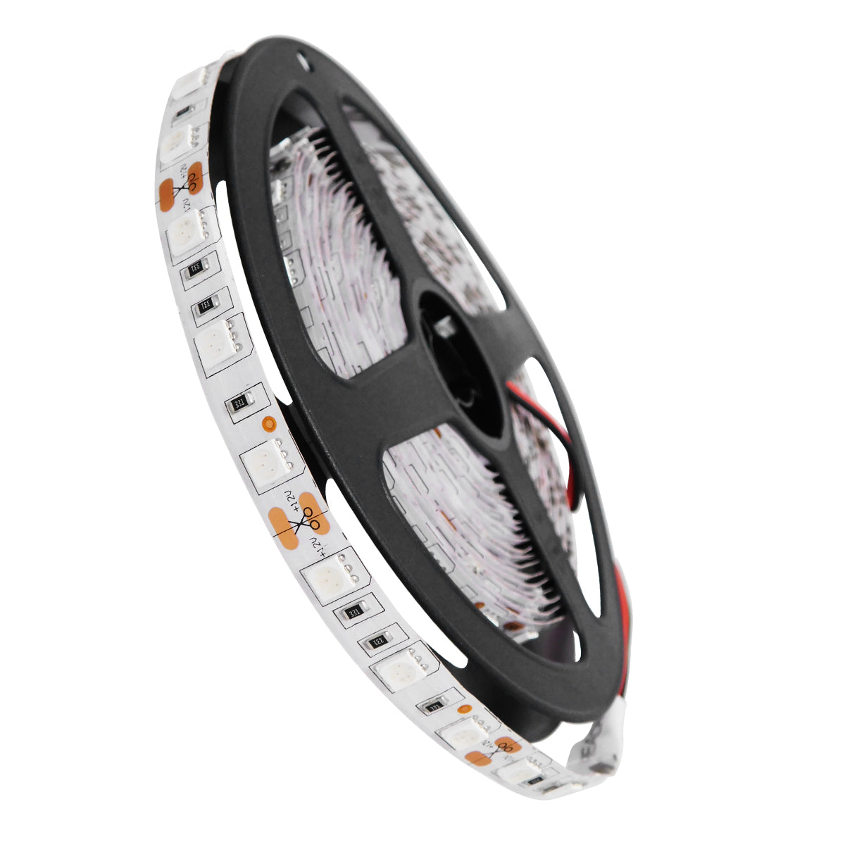 70024 Ταινία LED SMD 5050 5m 14.4W/m 60LED/m 1454lm/m 120° DC 12V IP20 Κόκκινο