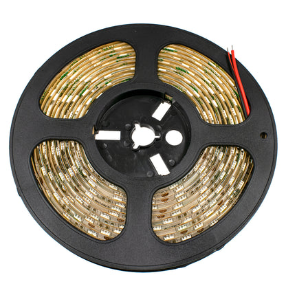 70122 Ταινία LED SMD 5050 5m 14.4W/m 60LED/m 1497lm/m 120° DC 12V Αδιάβροχη IP65 Θερμό Λευκό 3000K
