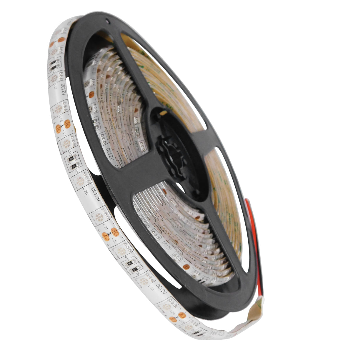 70124 Ταινία LED SMD 5050 5m 14.4W/m 60LED/m 1454lm/m 120° DC 12V Αδιάβροχη IP65 Κόκκινο
