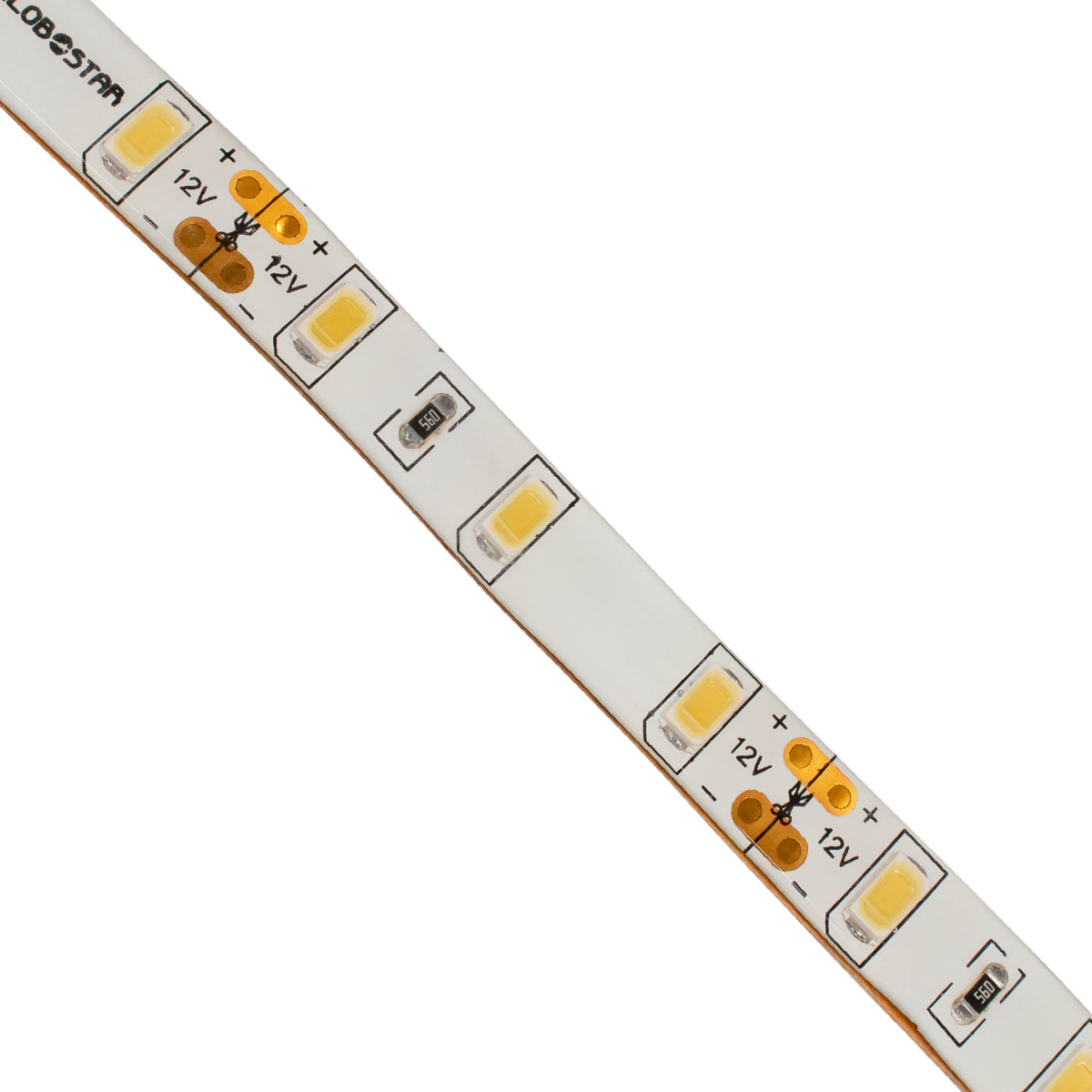 70132 Ταινία LED SMD 5730 5m 20W/m 60LED/m 1700 lm/m 120° DC 12V Αδιάβροχη IP65 Θερμό Λευκό 3000K