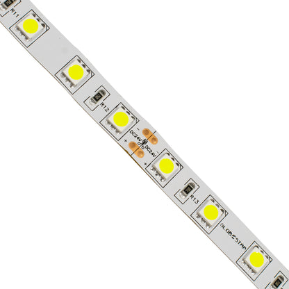 LUMAR 70220 Ταινία LED 14.4W/m 1440lm/m 120° DC 24V IP20 60 x SMD5050 Chip/m Ψυχρό Λευκό 6000K Dimmable - Sanan SMD Chip - Μ500 x Π1 x Υ0.2 - Ρολό 5 Μέτρων