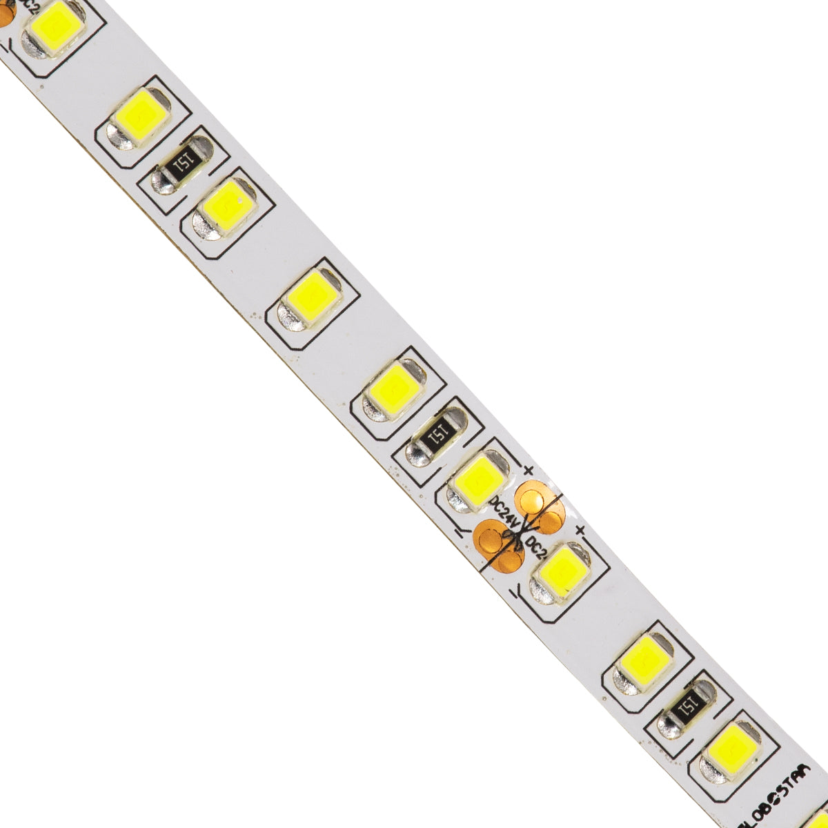 70230 Ταινία LED SMD 2835 5m 8W/m 120LED/m 1280 lm/m 120° DC 24V IP20 Ψυχρό Λευκό 6000K - 5 Χρόνια Εγγύηση