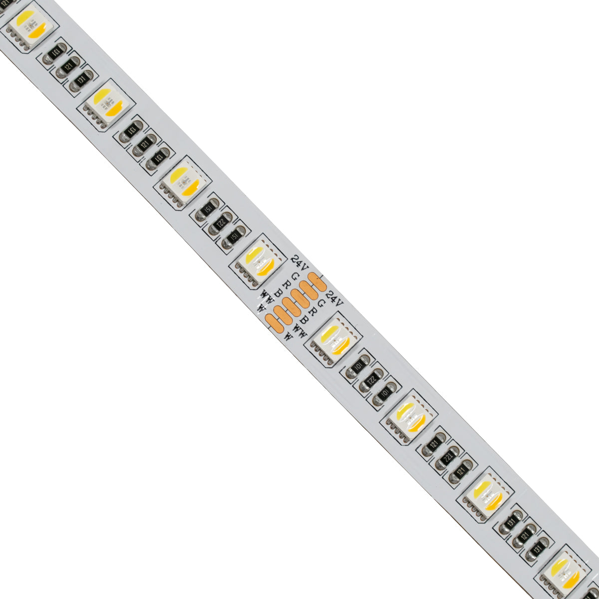 70265 Ταινία LED SMD 5050 RGBW + WW 5in1 5m 20.4W/m 60LED/m 120° DC 24V IP20 1150lm/m Ψυχρό Λευκό 6000K & 1050lm/m Θερμό Λευκό 3000K & 900lm/m RGB