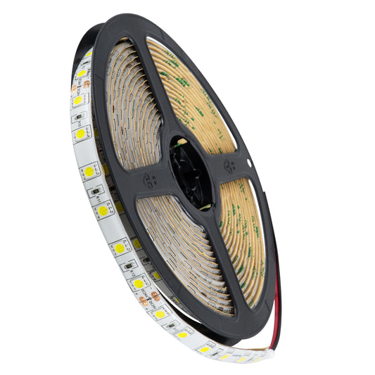 70320 Ταινία LED SMD 5050 5m 14.4W/m 60LED/m 1584 lm/m 120° DC 24V Αδιάβροχη IP65 Ψυχρό Λευκό 6000K