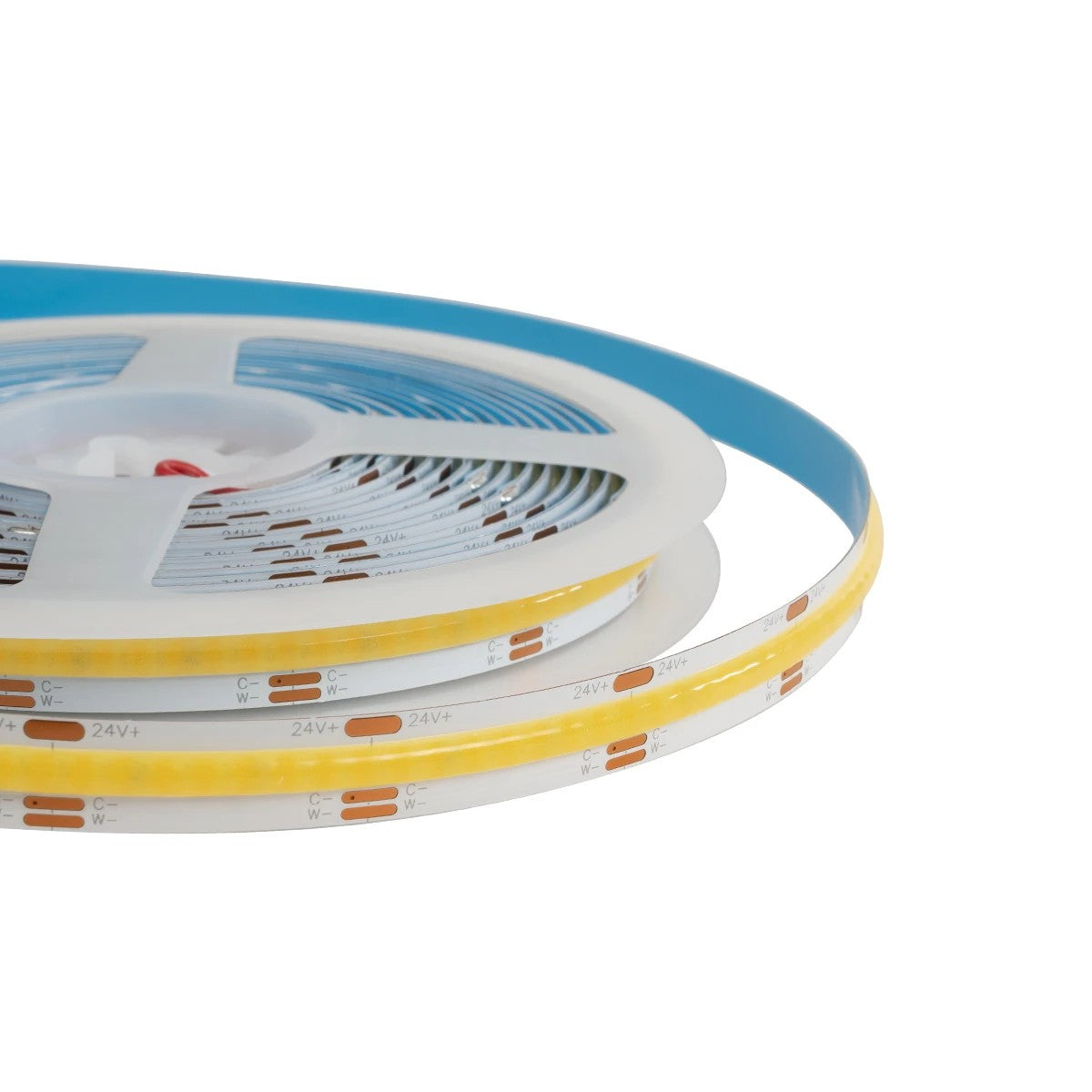BEE 70349 LED Strip 14W/m 1540lm/m 120° DC 24V IP20 608 x COB Chip/m Tunable White CCT from 2700K to 6000K Dimmable - Sanan COB Chip - L500 x W1 x H0.2 - 5 Meter Roll