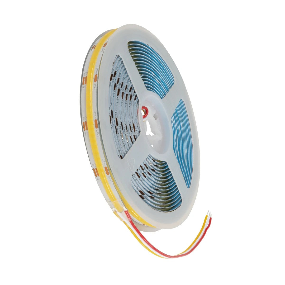 BEE 70349 LED Strip 14W/m 1540lm/m 120° DC 24V IP20 608 x COB Chip/m Tunable White CCT from 2700K to 6000K Dimmable - Sanan COB Chip - L500 x W1 x H0.2 - 5 Meter Roll