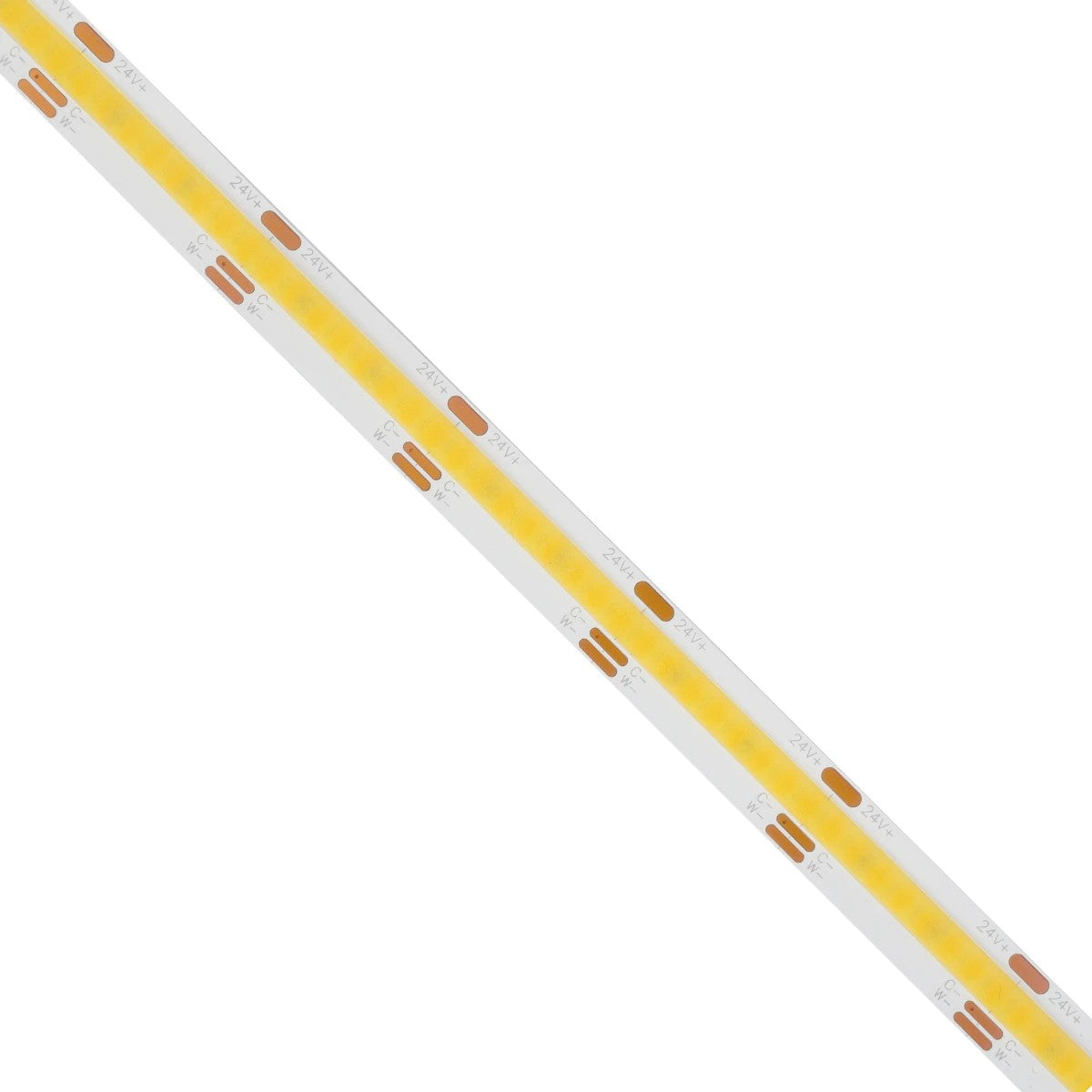 BEE 70349 LED Strip 14W/m 1540lm/m 120° DC 24V IP20 608 x COB Chip/m Tunable White CCT from 2700K to 6000K Dimmable - Sanan COB Chip - L500 x W1 x H0.2 - 5 Meter Roll