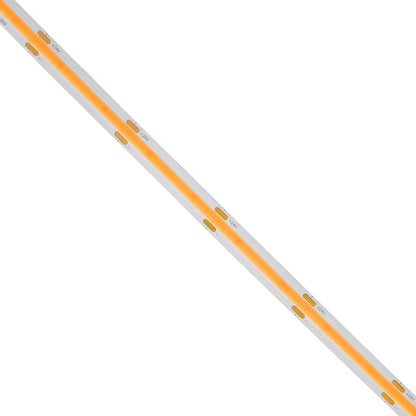 BEE 70353 Ταινία LED 10W/m 800lm/m 120° DC 24V IP20 528 x COB Chip/m Ultra Θερμό Λευκό 2200K Dimmable - Sanan COB Chip - Μ500 x Π1 x Υ0.2cm - Ρολό 5 Μέτρων