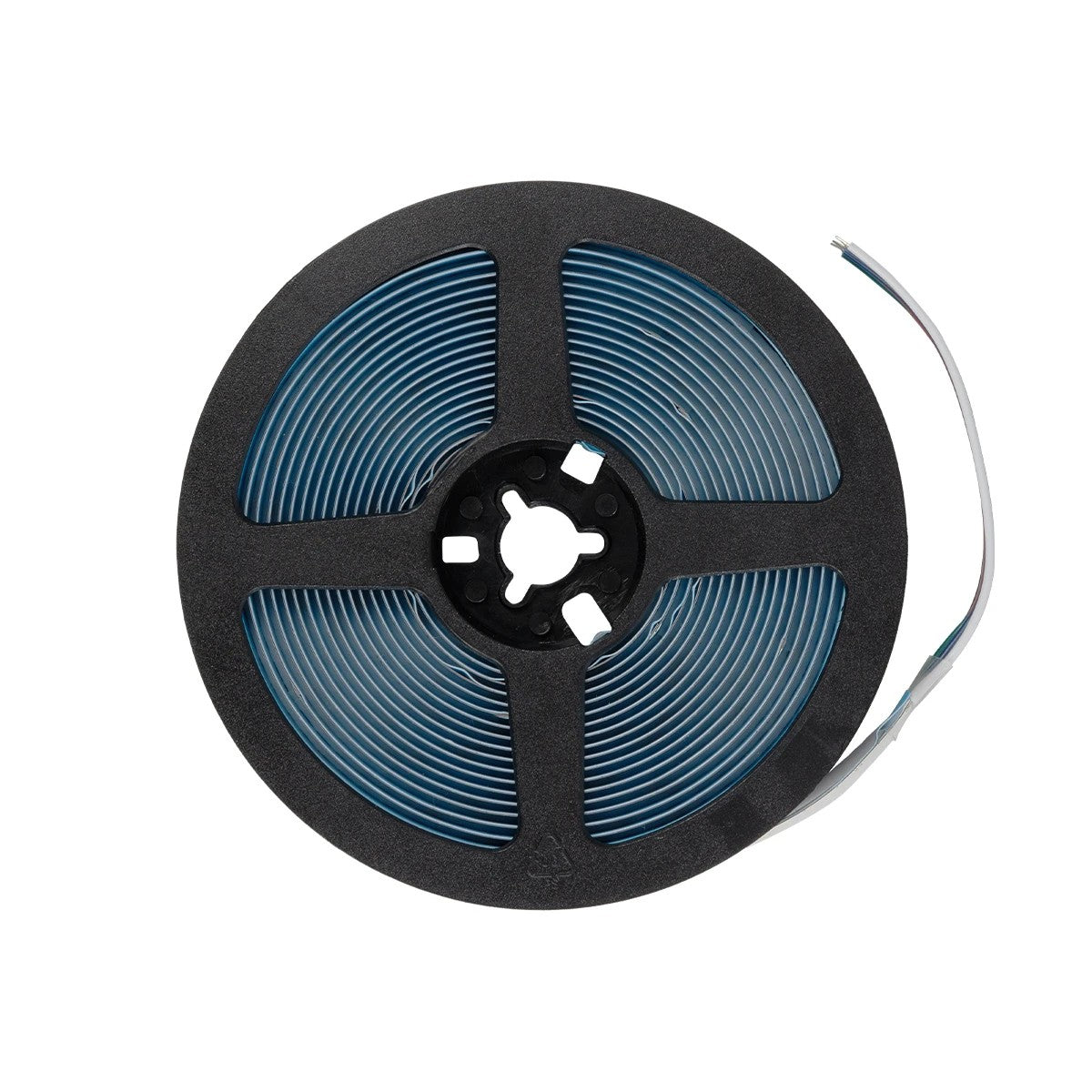 BEE 70354 LED Strip 19.2W/m 1728lm/m 120° DC 24V IP20 784 x COB Chip/m Multicolor RGB+WW Dimmable - Sanan COB Chip - L500 x W1.2 x H0.2 - 5 Meter Roll