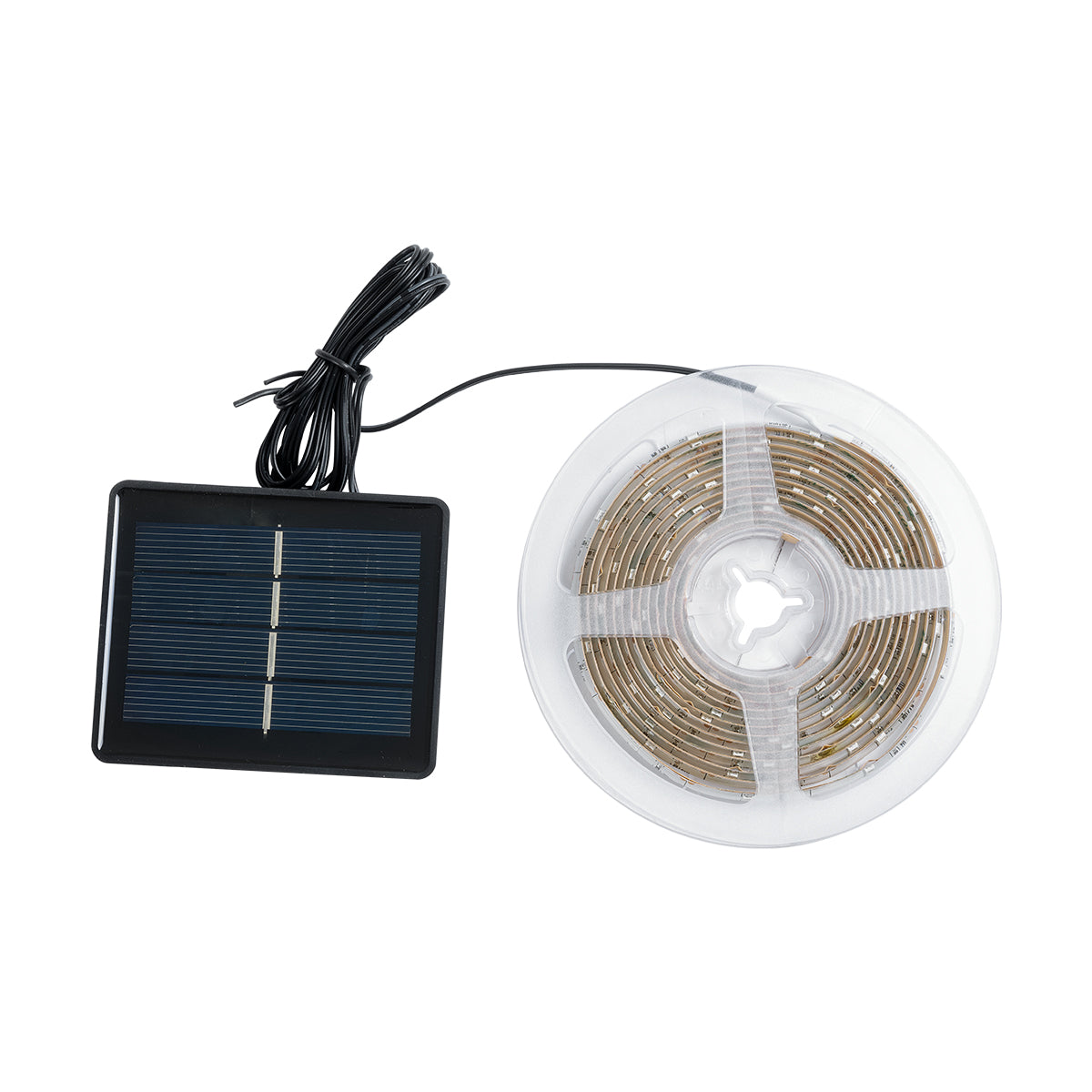 SOLAR LEDSTRIP 70421 Αυτόνομο Ηλιακό Σετ Ταινία LED 3m 3W/3m 90LED 2835 SMD 30lm/m 120° με Ενσωματωμένα Προγράμματα Λειτουργίας - Αδιάβροχο IP65 - RGB - Μ300 x Π0.8 x Υ0.3cm