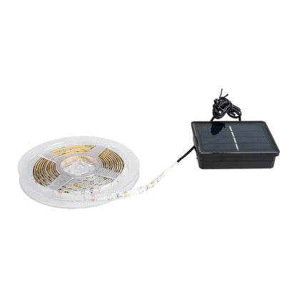 SOLAR LEDSTRIP 70421 Αυτόνομο Ηλιακό Σετ Ταινία LED 3m 3W/3m 90LED 2835 SMD 30lm/m 120° με Ενσωματωμένα Προγράμματα Λειτουργίας - Αδιάβροχο IP65 - RGB - Μ300 x Π0.8 x Υ0.3cm