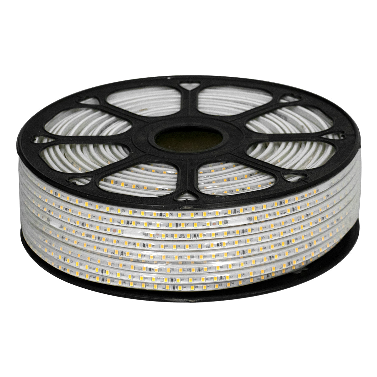 70502 Slim Ταινία Μονής Σειράς Epistar LED SMD 2835 1m 12W/m 96LED/m 1608lm/m 120° DC 230V Αδιάβροχη IP68 Θερμό Λευκό 2700K Dimmable