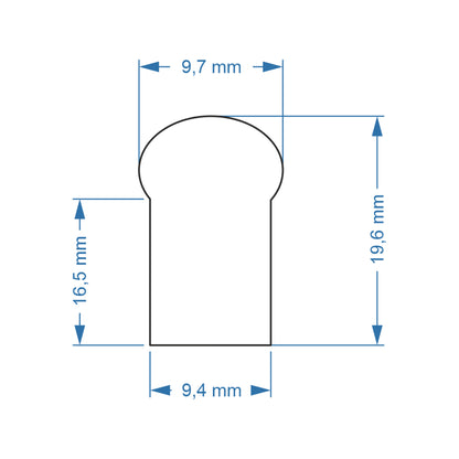 70569 OVALE 120° Degree Neon Flex Epistar LED SMD 5050 1m 18W/m 60LED/m 1818lm/m 120° DC 24V Αδιάβροχη IP68 Digital Magic Addressable IC WS2811 RGB Dimmable