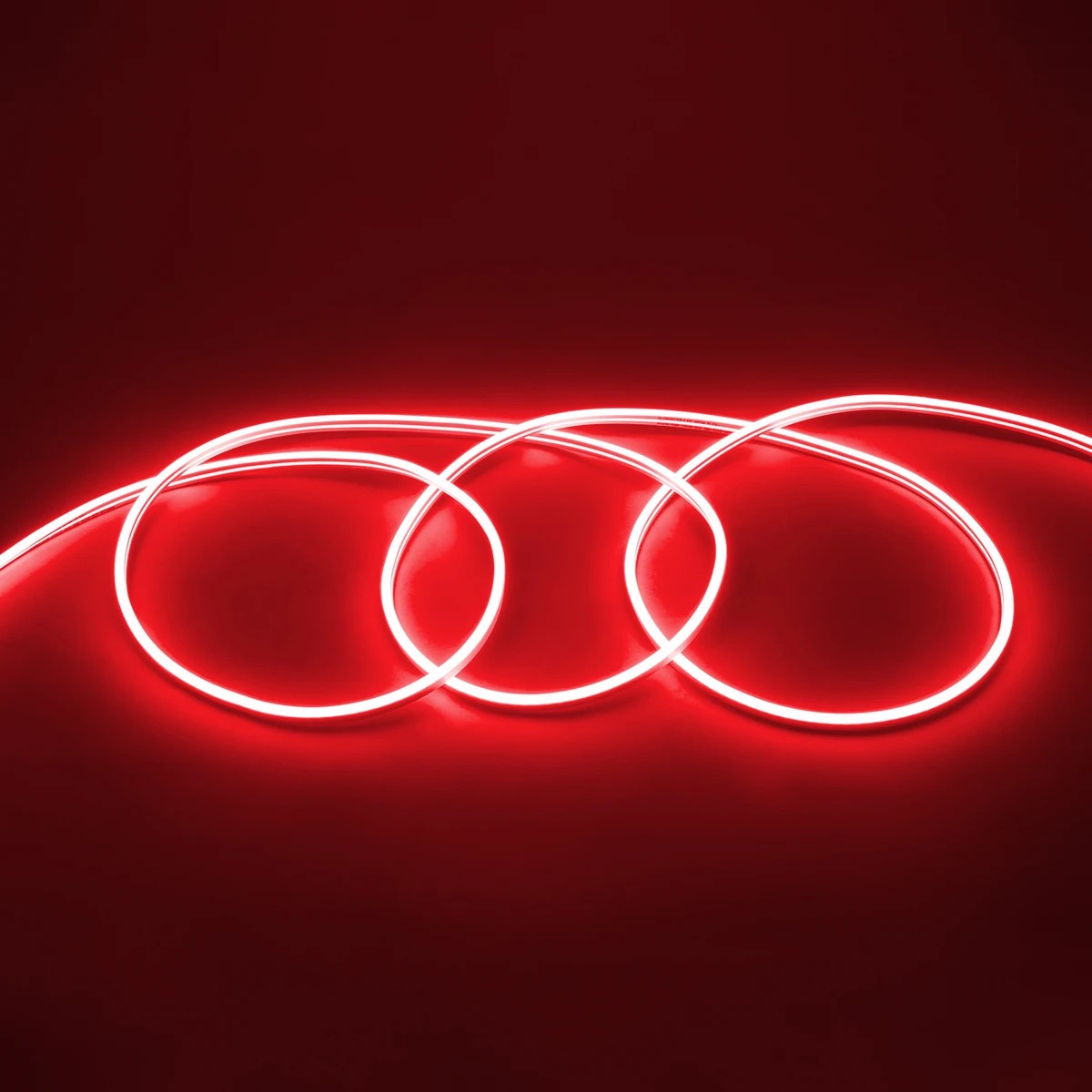 NEOVALE 70573 Ταινία Neon Flex LED 12W/m 600lm/m 120° DC 220-240V Αδιάβροχο IP65 120 x SMD2835 Chip/m Κόκκινο Dimmable - Sanan SMD Chip - Μ100 x Π0.8 x Υ1.6